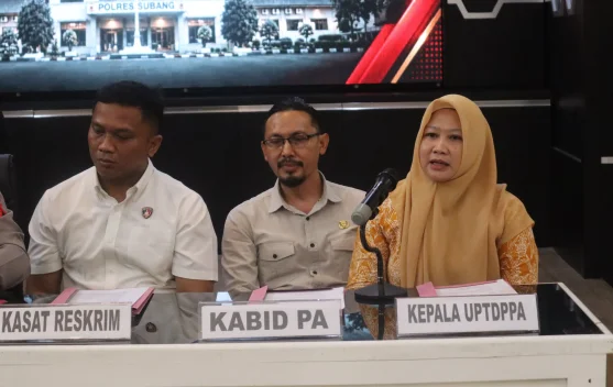 Ilustrasi perlindungan anak dan kampanye anti kekerasan terhadap anak yang diselenggarakan oleh dinas terkait di Kabupaten Subang.